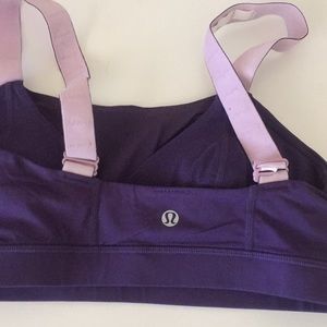 Lululemon purple bra